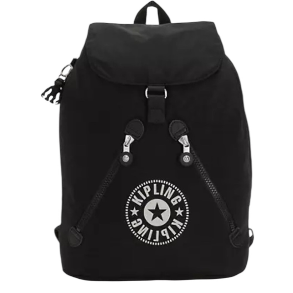 NWT KIPLING Navy Fundamental Backpack - Size Medium - SOLD OUT ONLINE